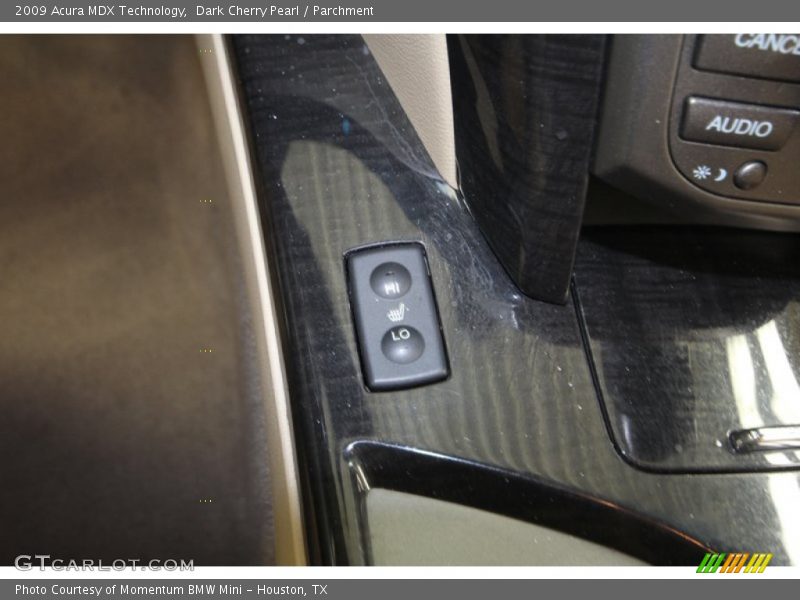 Dark Cherry Pearl / Parchment 2009 Acura MDX Technology