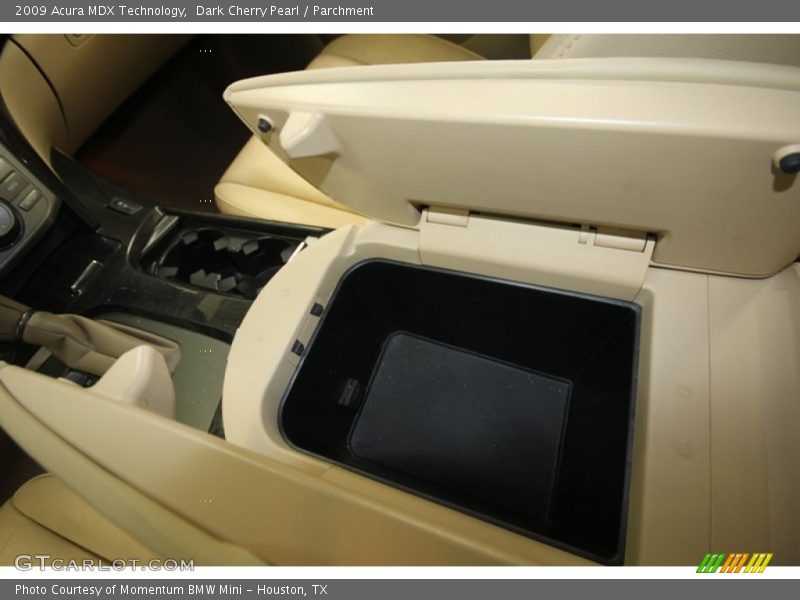 Dark Cherry Pearl / Parchment 2009 Acura MDX Technology