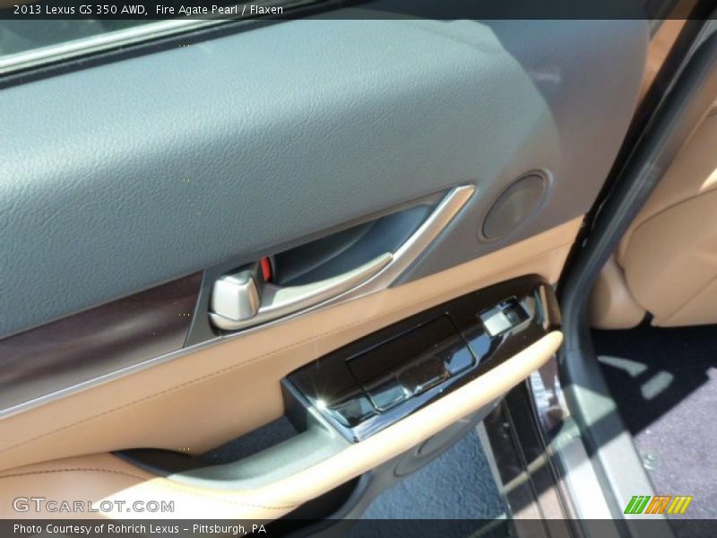 Fire Agate Pearl / Flaxen 2013 Lexus GS 350 AWD