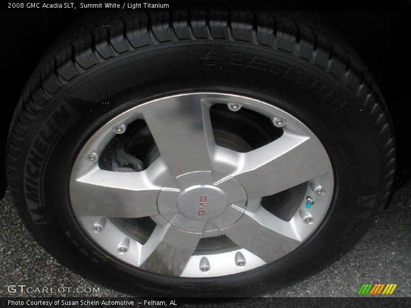 Summit White / Light Titanium 2008 GMC Acadia SLT
