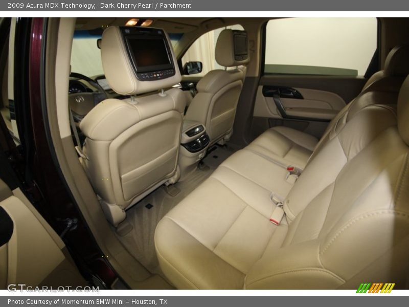 Dark Cherry Pearl / Parchment 2009 Acura MDX Technology