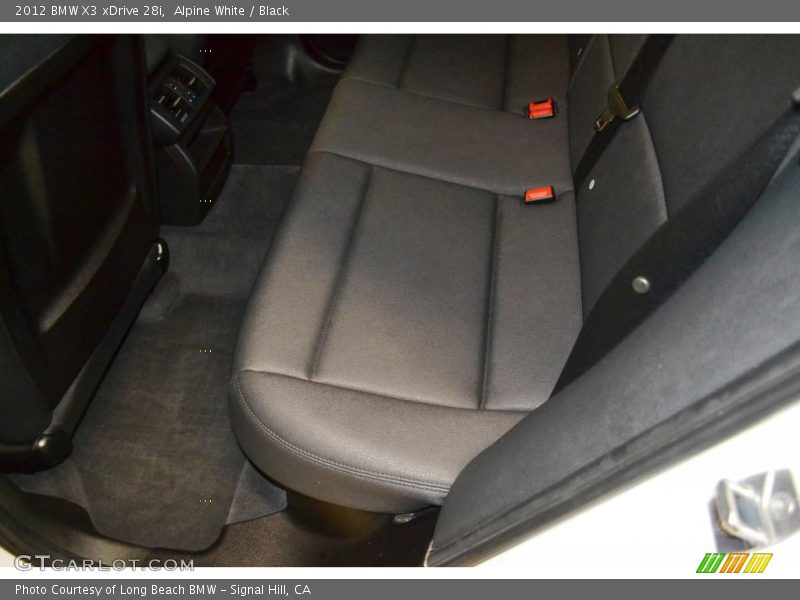 Alpine White / Black 2012 BMW X3 xDrive 28i