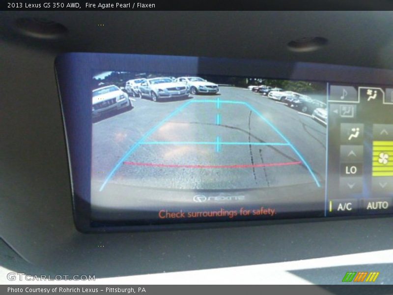 Fire Agate Pearl / Flaxen 2013 Lexus GS 350 AWD