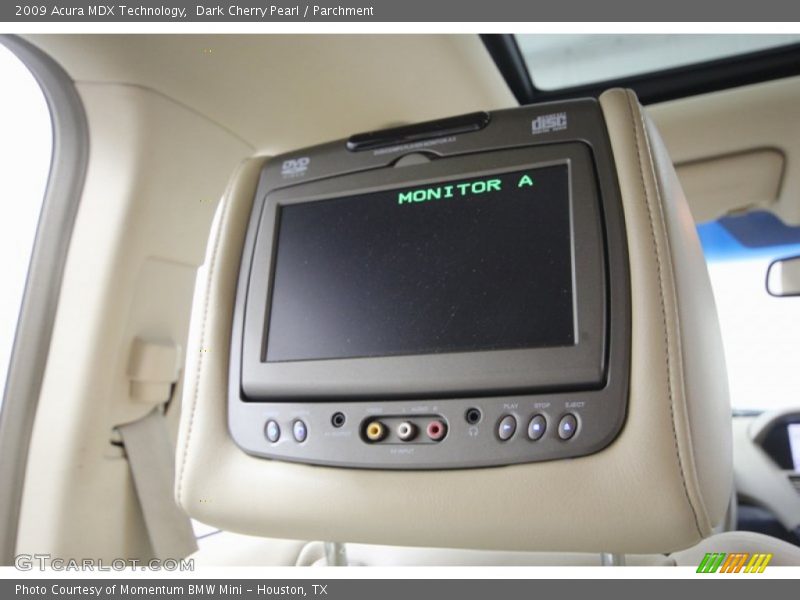 Dark Cherry Pearl / Parchment 2009 Acura MDX Technology