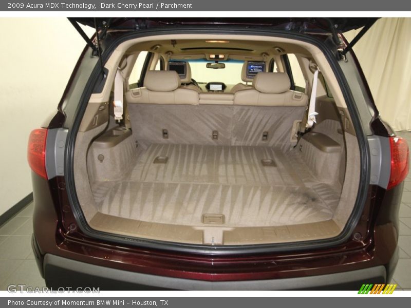 Dark Cherry Pearl / Parchment 2009 Acura MDX Technology