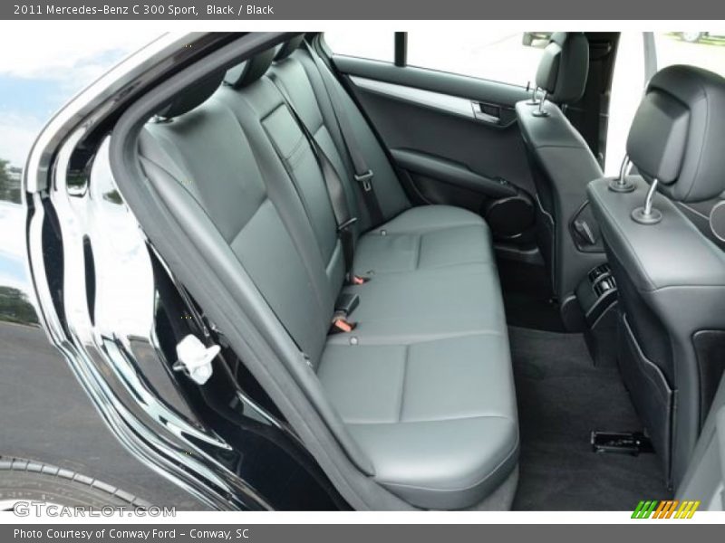Black / Black 2011 Mercedes-Benz C 300 Sport