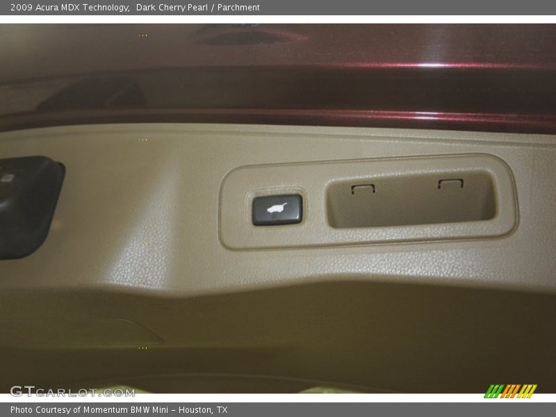 Dark Cherry Pearl / Parchment 2009 Acura MDX Technology
