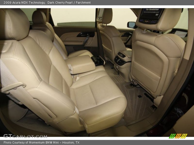Dark Cherry Pearl / Parchment 2009 Acura MDX Technology