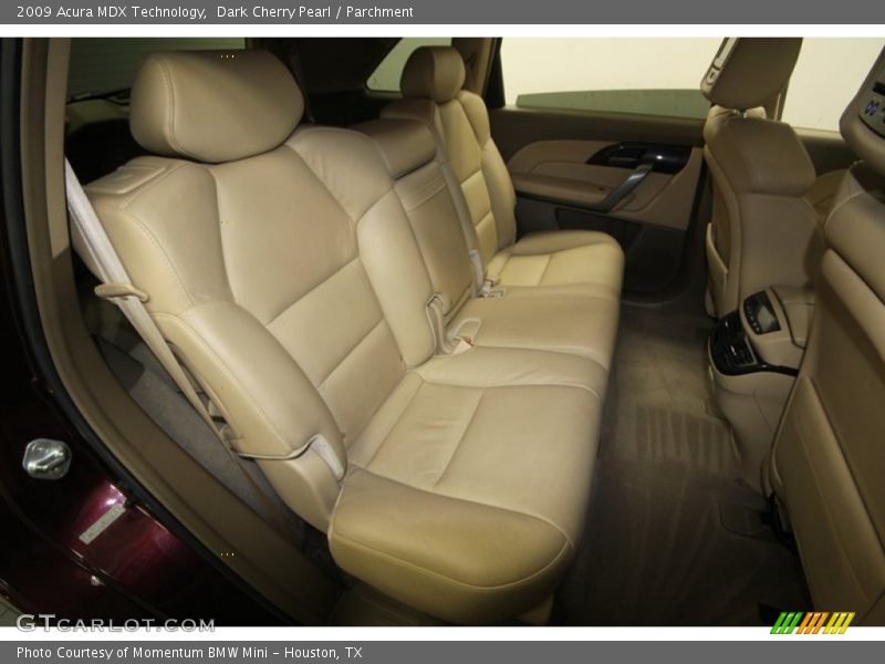 Dark Cherry Pearl / Parchment 2009 Acura MDX Technology
