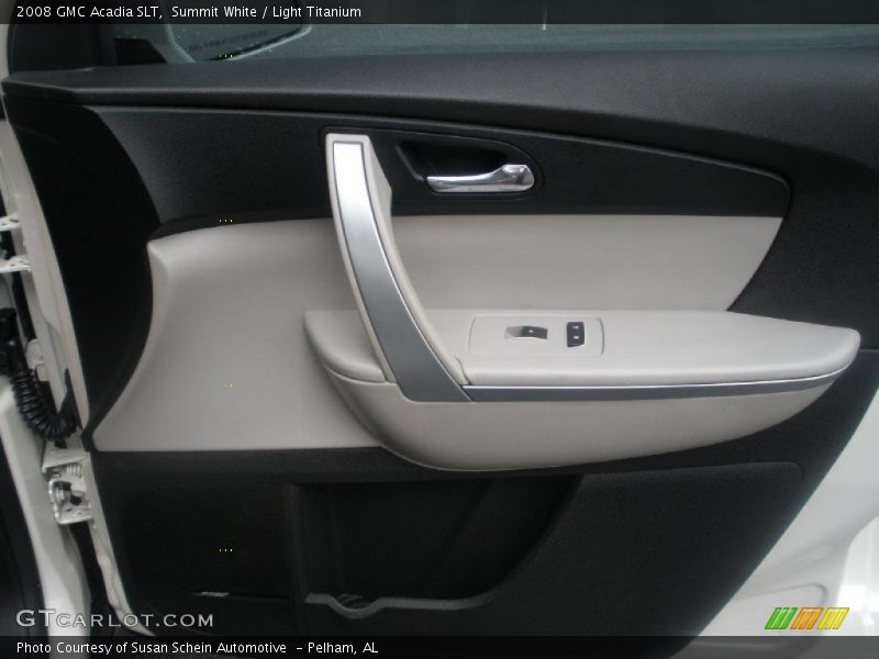 Summit White / Light Titanium 2008 GMC Acadia SLT