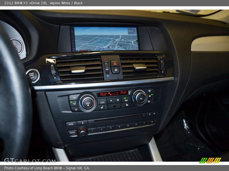 Alpine White / Black 2012 BMW X3 xDrive 28i