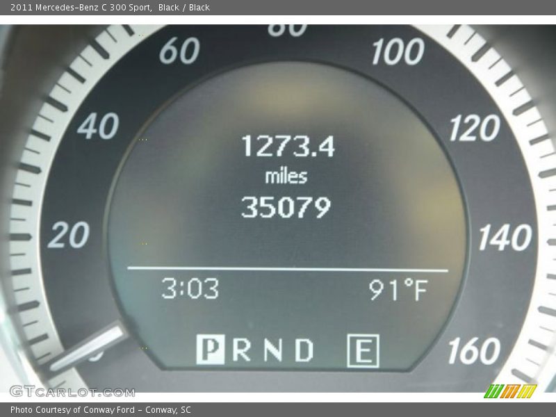 Black / Black 2011 Mercedes-Benz C 300 Sport