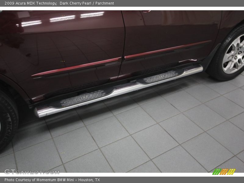 Dark Cherry Pearl / Parchment 2009 Acura MDX Technology