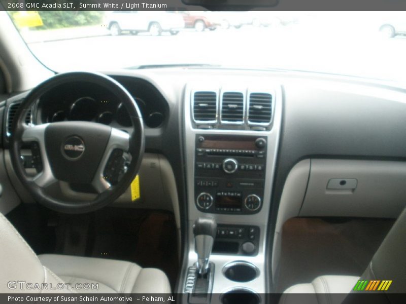 Summit White / Light Titanium 2008 GMC Acadia SLT