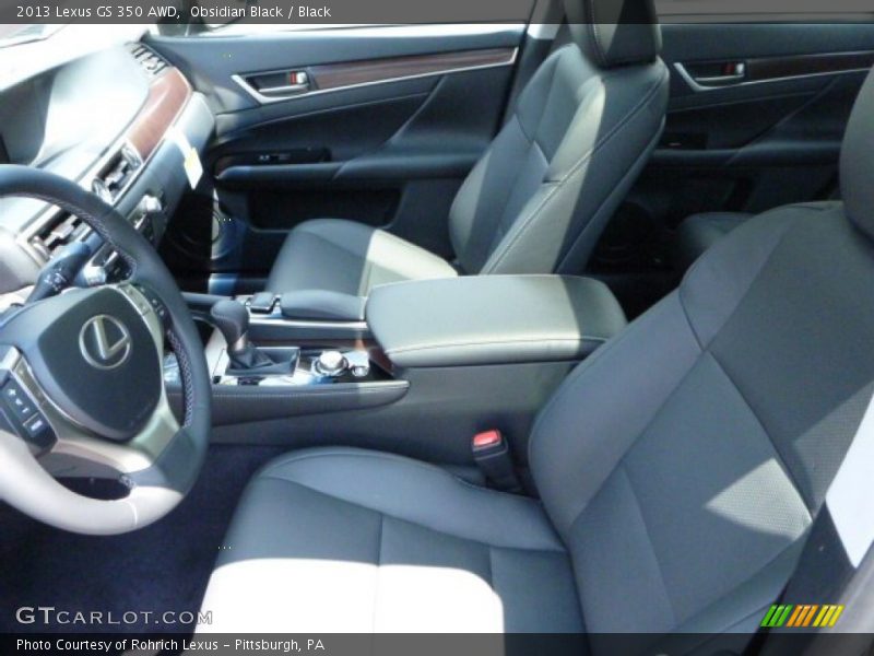 Obsidian Black / Black 2013 Lexus GS 350 AWD