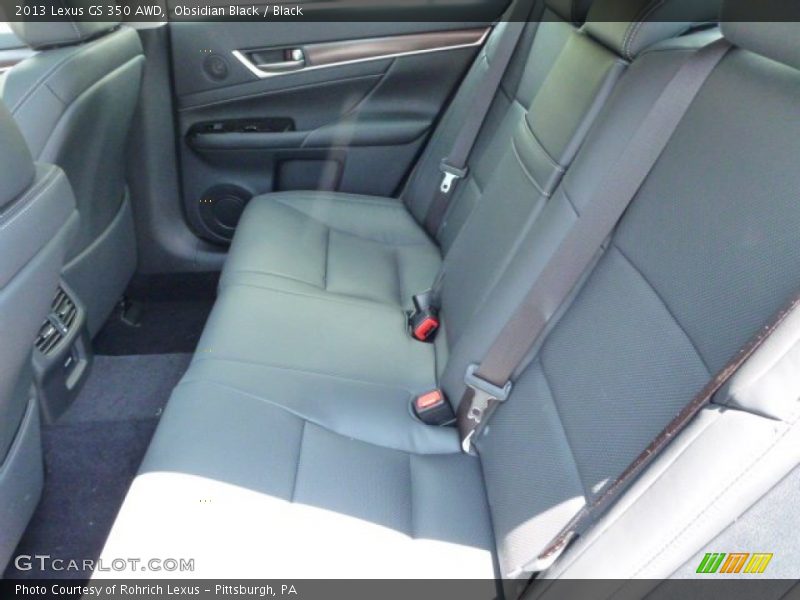 Obsidian Black / Black 2013 Lexus GS 350 AWD
