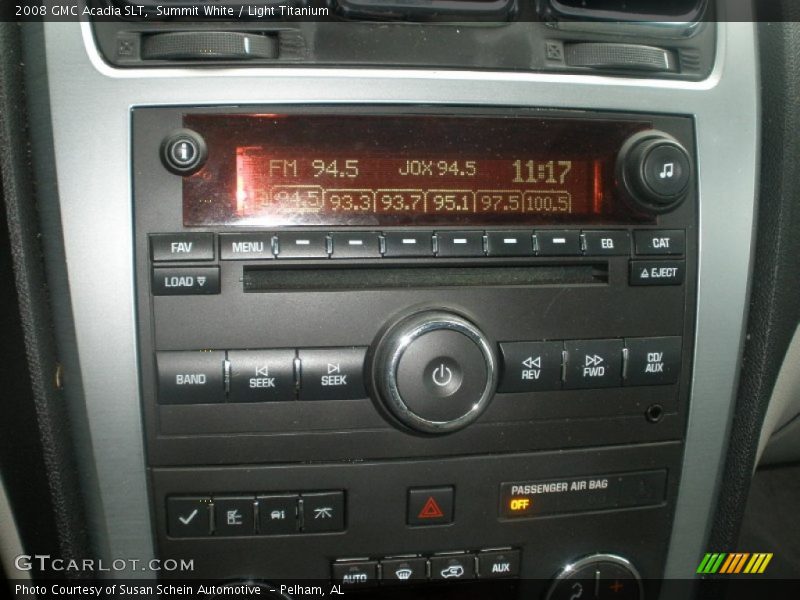 Summit White / Light Titanium 2008 GMC Acadia SLT
