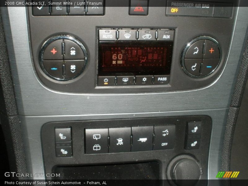 Summit White / Light Titanium 2008 GMC Acadia SLT