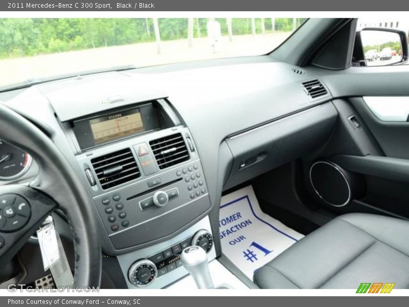 Black / Black 2011 Mercedes-Benz C 300 Sport