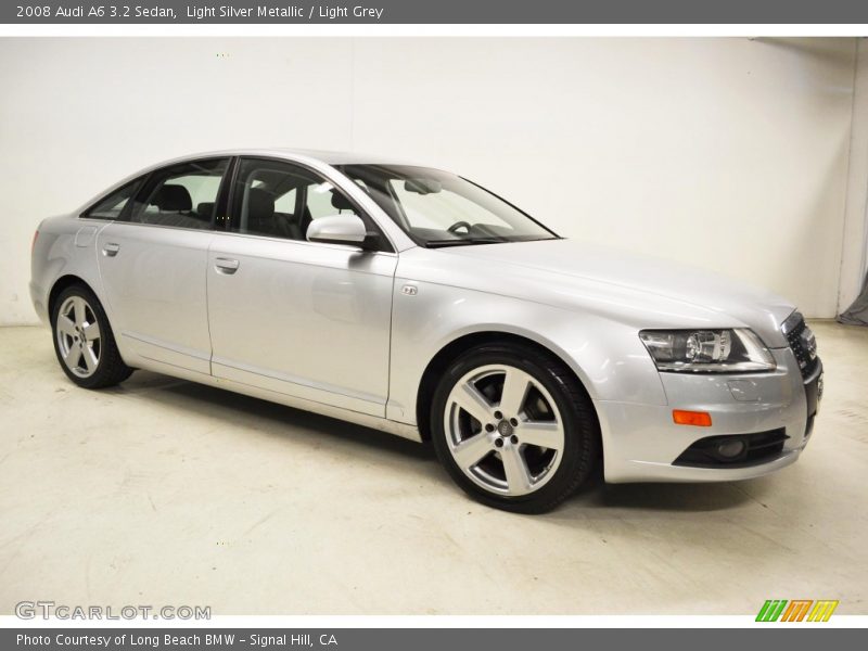 Light Silver Metallic / Light Grey 2008 Audi A6 3.2 Sedan