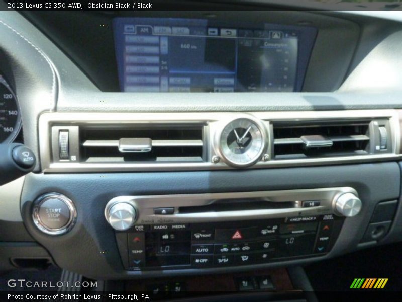 Obsidian Black / Black 2013 Lexus GS 350 AWD