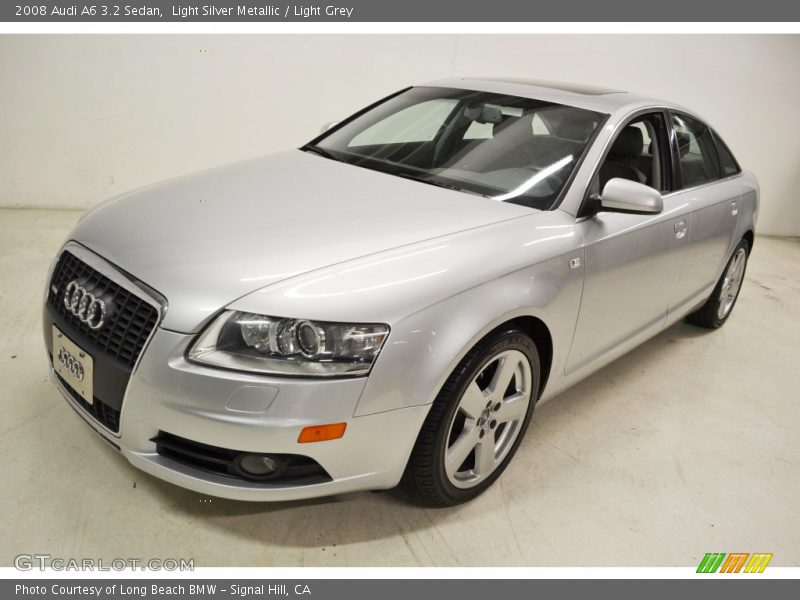 Light Silver Metallic / Light Grey 2008 Audi A6 3.2 Sedan