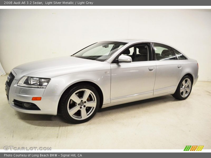 Light Silver Metallic / Light Grey 2008 Audi A6 3.2 Sedan