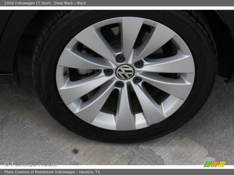 Deep Black / Black 2009 Volkswagen CC Sport