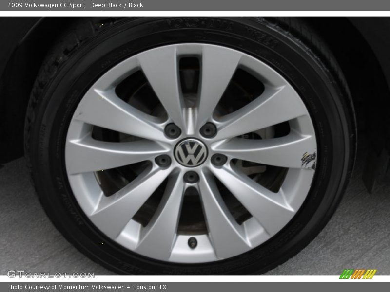 Deep Black / Black 2009 Volkswagen CC Sport