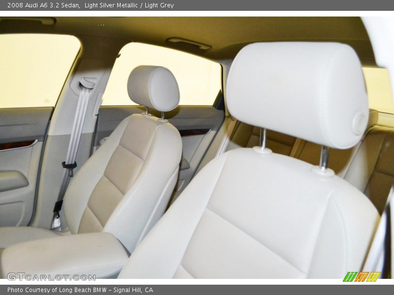 Light Silver Metallic / Light Grey 2008 Audi A6 3.2 Sedan