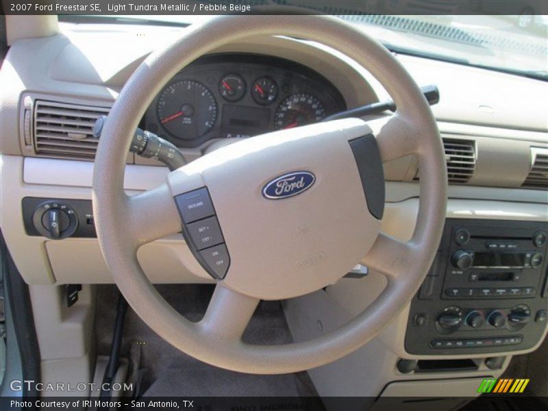 Light Tundra Metallic / Pebble Beige 2007 Ford Freestar SE
