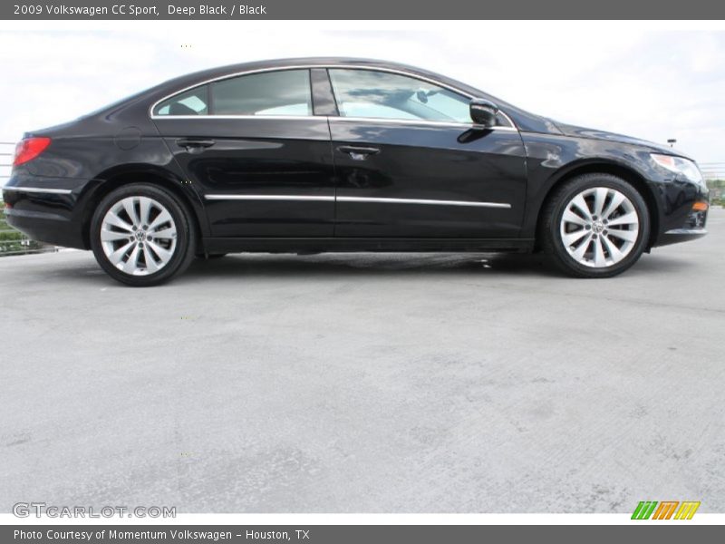 Deep Black / Black 2009 Volkswagen CC Sport