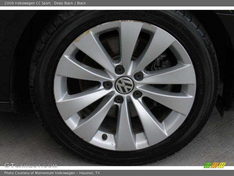 Deep Black / Black 2009 Volkswagen CC Sport