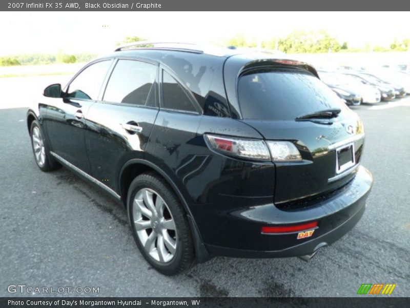 Black Obsidian / Graphite 2007 Infiniti FX 35 AWD