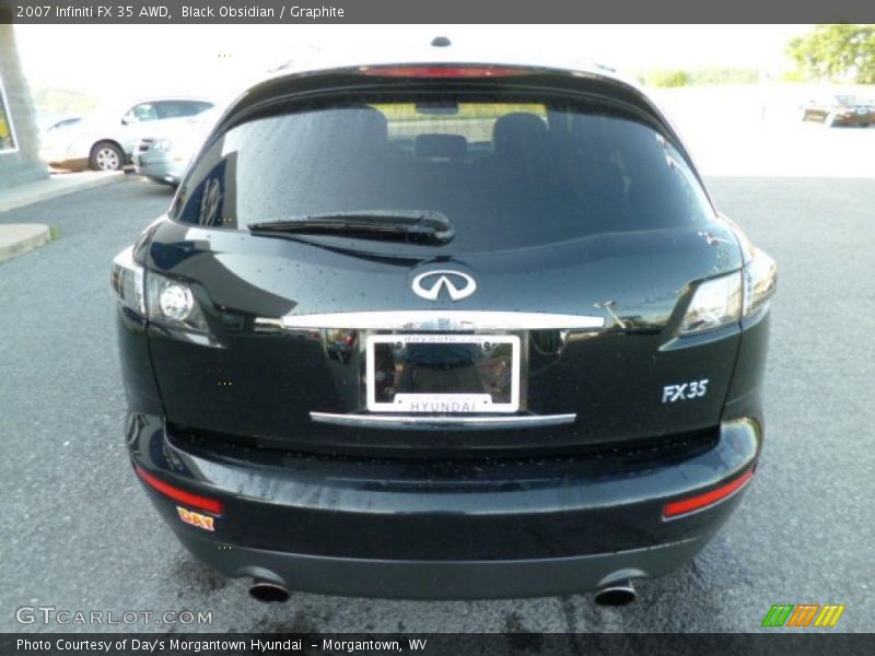 Black Obsidian / Graphite 2007 Infiniti FX 35 AWD