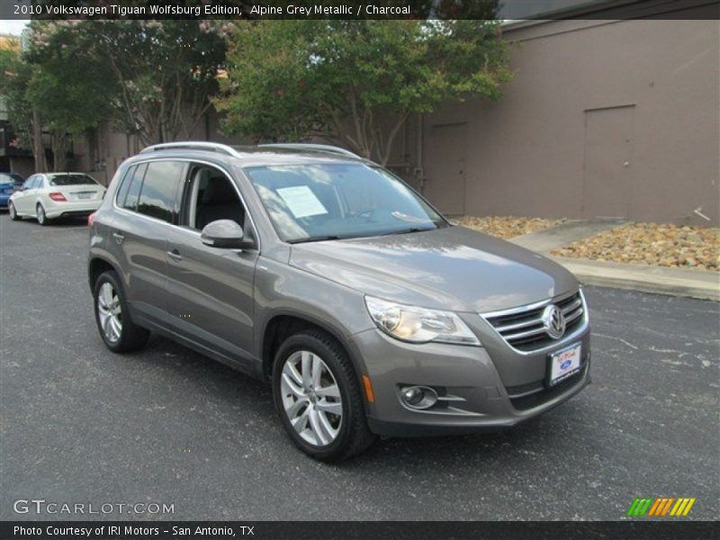 Alpine Grey Metallic / Charcoal 2010 Volkswagen Tiguan Wolfsburg Edition