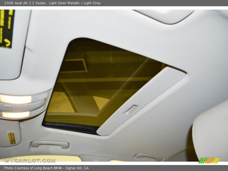 Light Silver Metallic / Light Grey 2008 Audi A6 3.2 Sedan