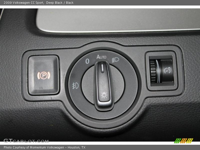 Deep Black / Black 2009 Volkswagen CC Sport