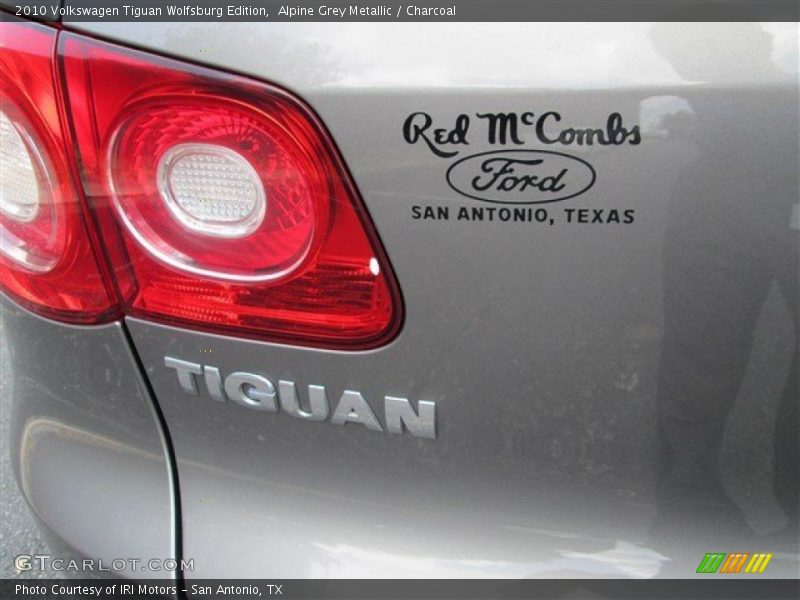 Alpine Grey Metallic / Charcoal 2010 Volkswagen Tiguan Wolfsburg Edition