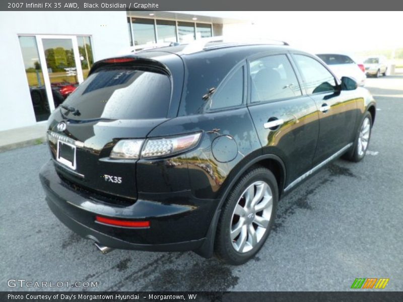 Black Obsidian / Graphite 2007 Infiniti FX 35 AWD