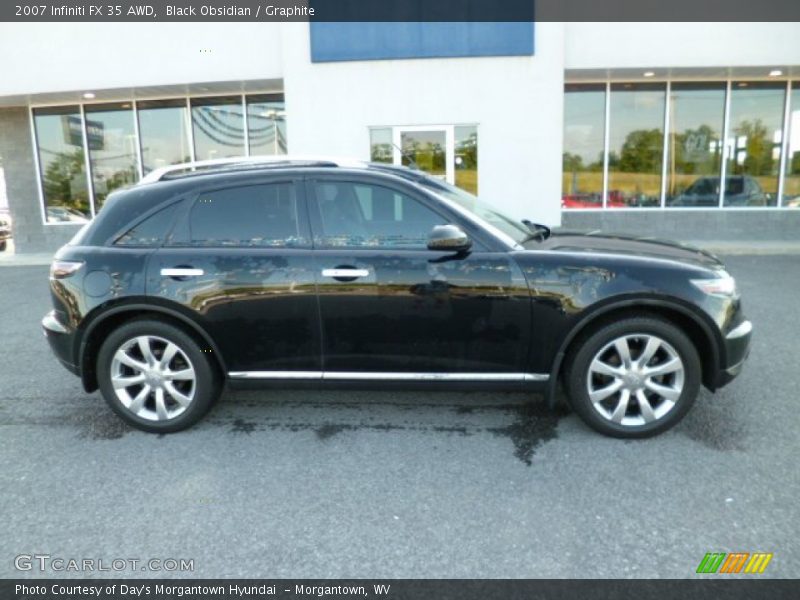 Black Obsidian / Graphite 2007 Infiniti FX 35 AWD