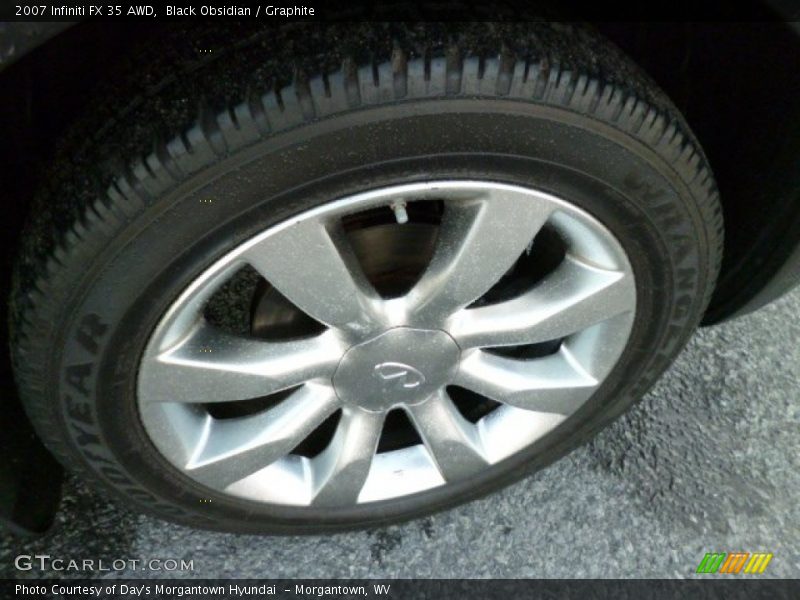 Black Obsidian / Graphite 2007 Infiniti FX 35 AWD