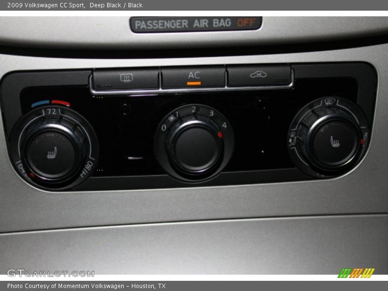 Deep Black / Black 2009 Volkswagen CC Sport