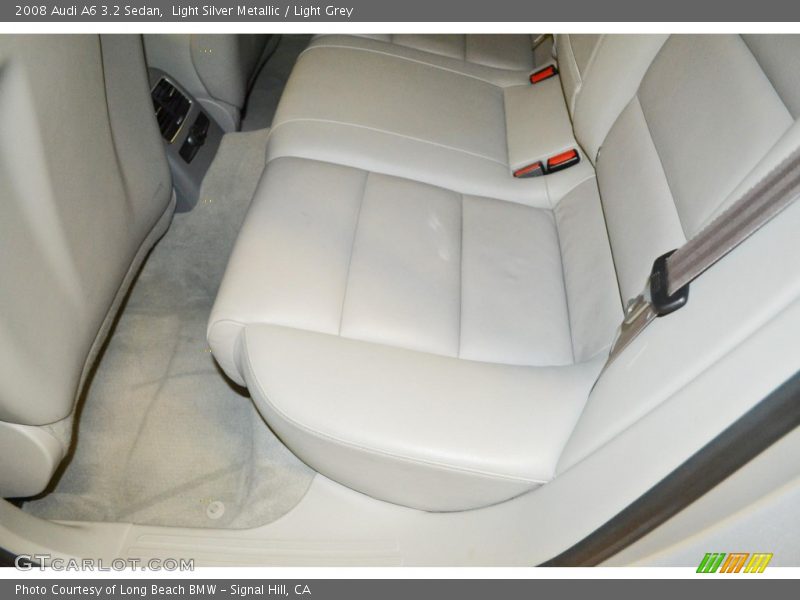 Light Silver Metallic / Light Grey 2008 Audi A6 3.2 Sedan