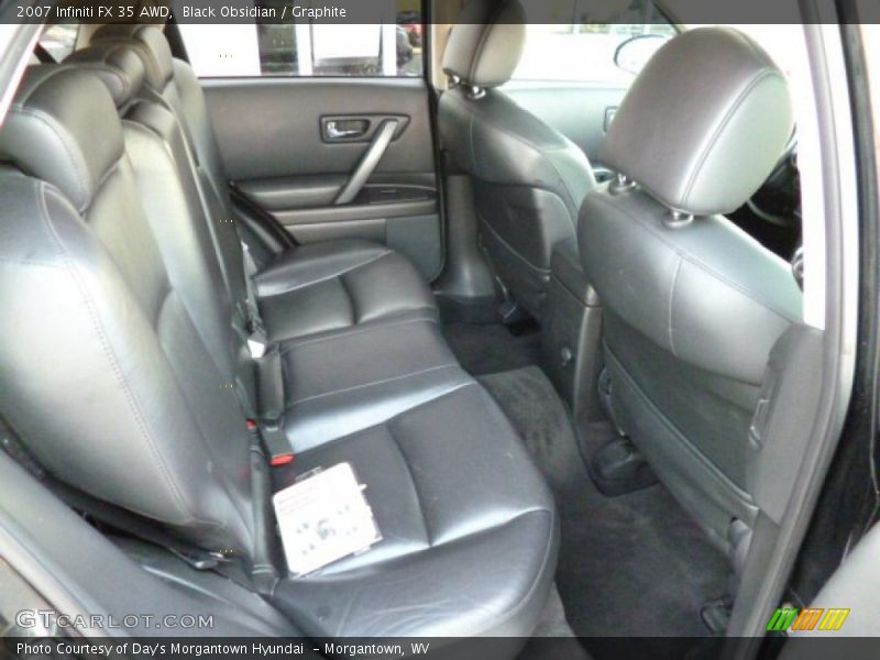 Black Obsidian / Graphite 2007 Infiniti FX 35 AWD