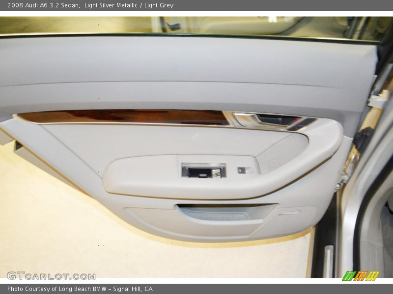 Light Silver Metallic / Light Grey 2008 Audi A6 3.2 Sedan