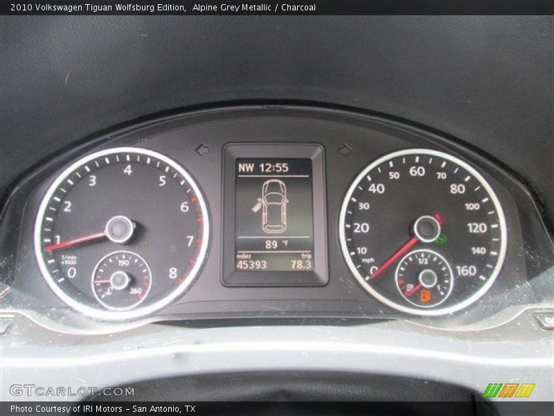 Alpine Grey Metallic / Charcoal 2010 Volkswagen Tiguan Wolfsburg Edition