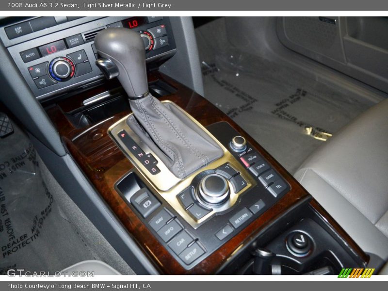 Light Silver Metallic / Light Grey 2008 Audi A6 3.2 Sedan