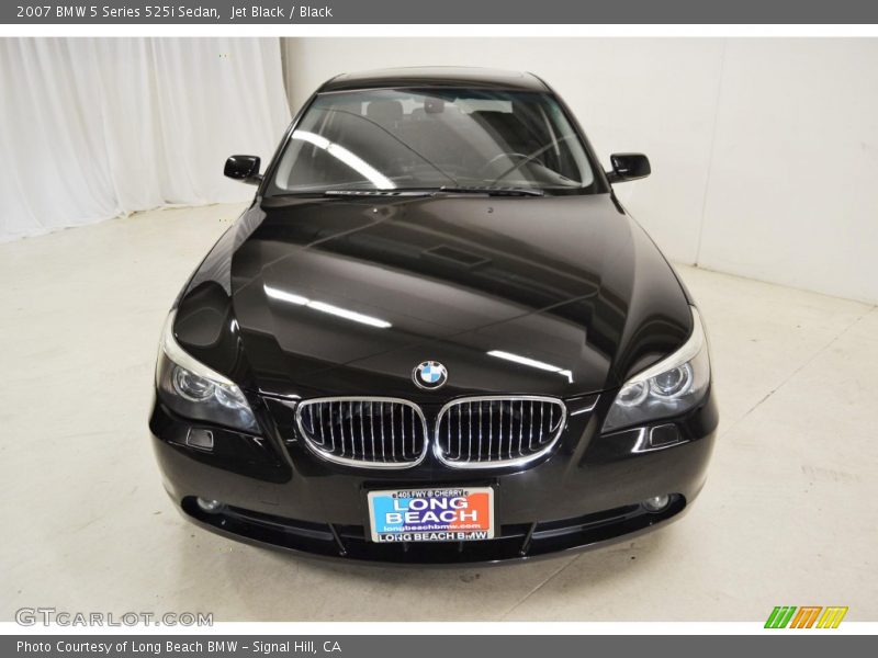 Jet Black / Black 2007 BMW 5 Series 525i Sedan