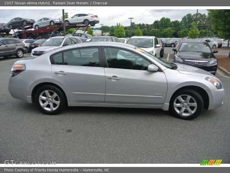 Radiant Silver Metallic / Charcoal 2007 Nissan Altima Hybrid